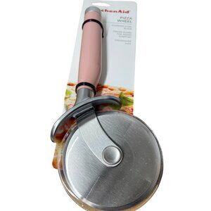 Kitchenaid  Pink Pizza Wheel Stainless Steel Blade W/Finger Guard Dishwasher  Ne